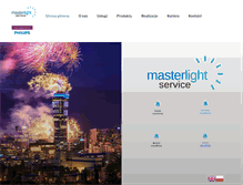 Tablet Screenshot of masterlightservice.pl